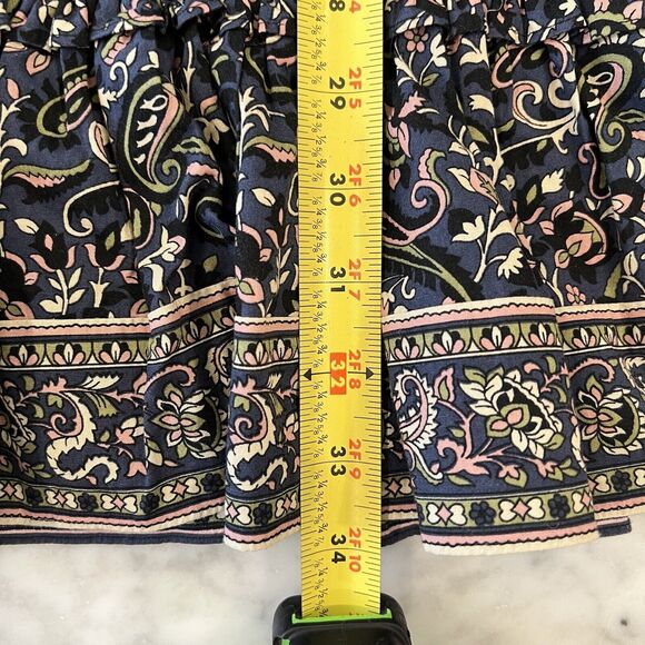 EUC Veronica Beard Karlina Floral 3/4 Sleeve Smocked Button Front Dress- Sz 0 - Picture 14 of 15